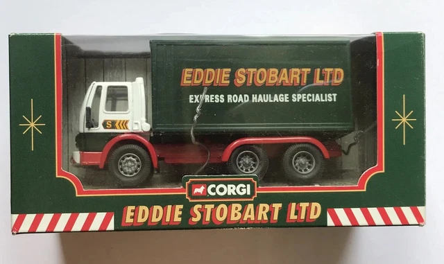 Corgi Eddie Stobart Die Cast Truck / Lorry 59504 Volvo Curtainside Trailer in Box 1998