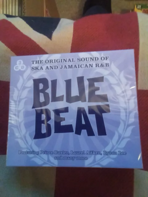 THE ORIGINAL SOUND OF BLUE BEAT SKA AND JAMAICAN R & B NEW SEALED 3xCD