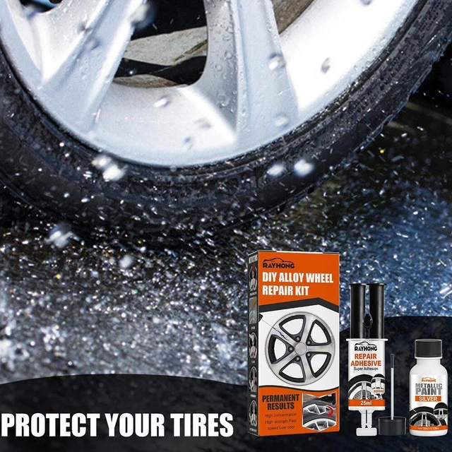 Universal Alloy Wheel Rim Scratch Repair Kit For Car Scratch Fix Quick