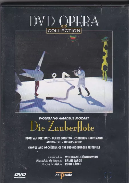 Dvd Opera Die Zauberflote (La Flute Enchantee)