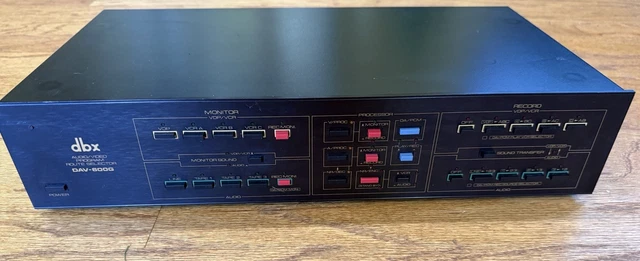 VINTAGE DBX 200 Program Route Selector Recording Technology Series