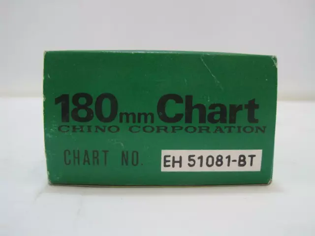 Neuf Chino Corporation 180mm Bande Tableau Enregistreur Boite De 3 EH 51081-BT