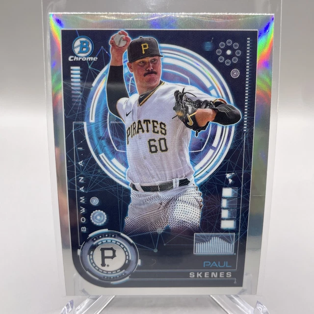2024 Leaf Paul Skenes Rookie Card #R-30 - Pittsburgh Pirates - Ungraded Near Mint