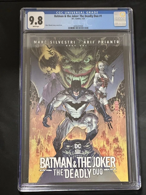 Batman & The Joker The Deadly Duo #1 DC  Comics 2022 CGC 9.8 WP