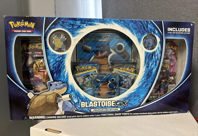 POKEMON TCG BLASTOISE GX Premium Collection Box - American Import - UK ...