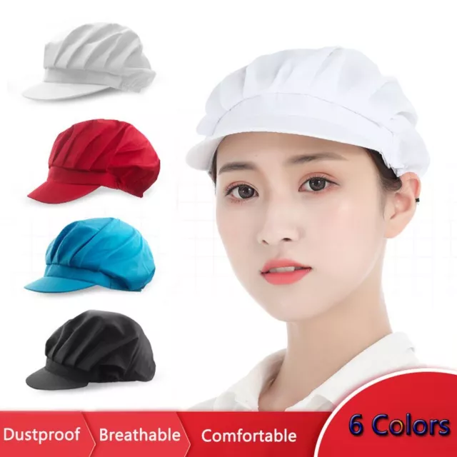 Cap Work Accessories Cook Hat Food Service Work Wear Bandage Adjustable Cap