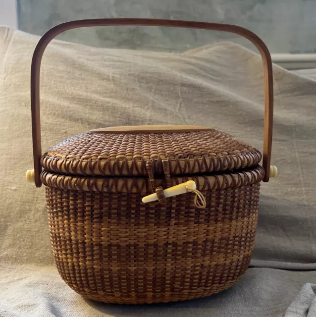 Nantucket Style Basket Purse Large Nantucket Basket