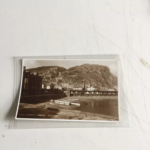 Old Postcard Barmouth Harbour