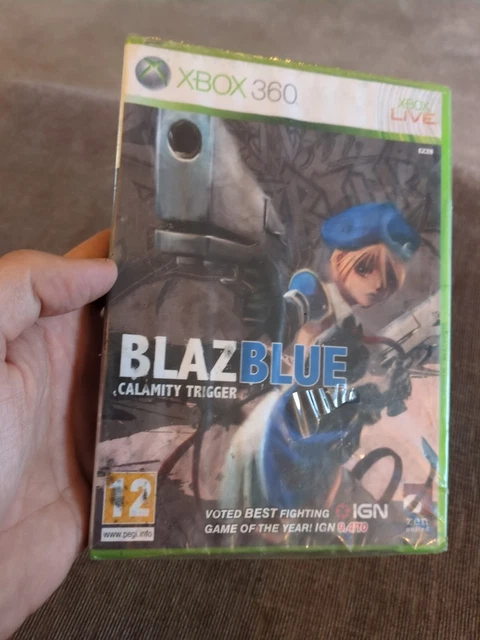 BLAZBLUE Calamity Trigger Sur Xbox 360 – Version Promo UK, PAL, Neuf Sous Blister