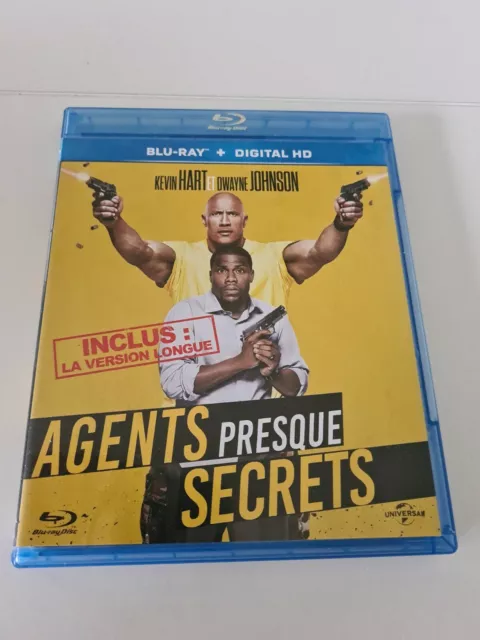 Blu Ray Agents Presque Secrets  ( Kevin Hart Et Dwayne Johnson )
