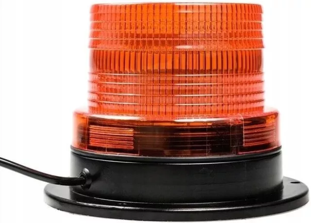 Dinfu LED Rundumleuchte Gelb Warnleuchte Magnet Orange LED für