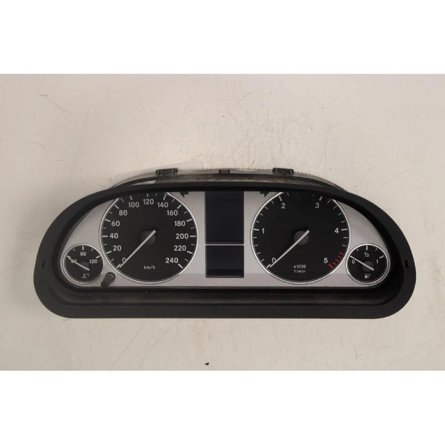 Cubierta De Drenaje Para Parabrisas Mercedes Clase A W169 / Clase B W245 - Kit 3 Piezas, ABS Negro