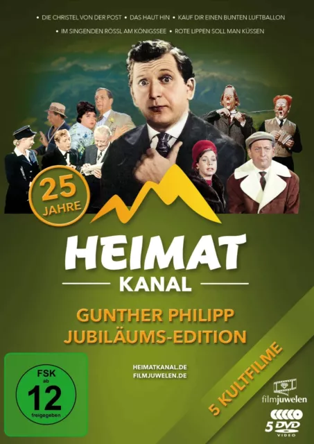 Gunther Philipp Heimatkanal Jubiläums-Edition (u.a. Das haut hin) Filmjuwelen