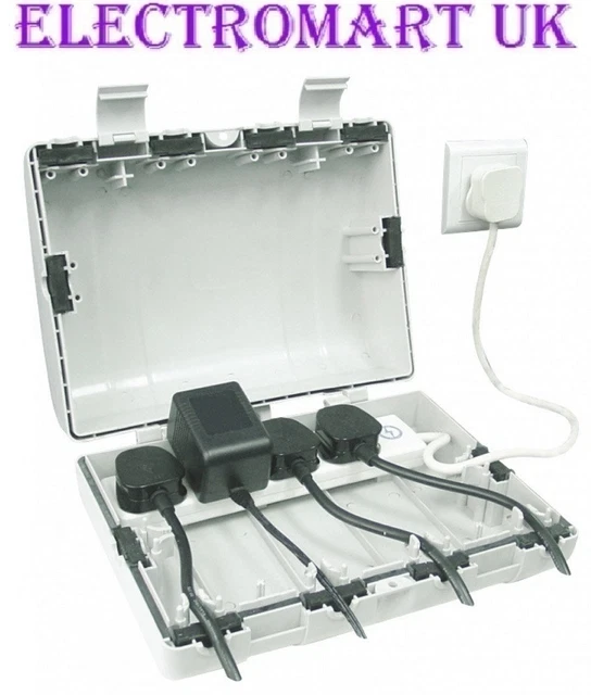 4 gang weatherproof socket Outlet