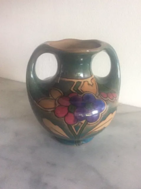 ZUID Holland Gouda Pottery Vase Art Nouveau