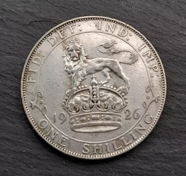 1926 Great Britain George V silver Shilling