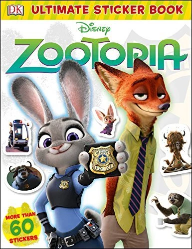 ULTIMATE STICKER BOOK: DISNEY ZOOTOPIA (ULTIMATE STICKER By Dk £57.39 ...