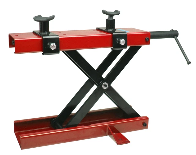 Sollevatore Moto 500kg - Piattaforma Larga Per Riparazioni Garage