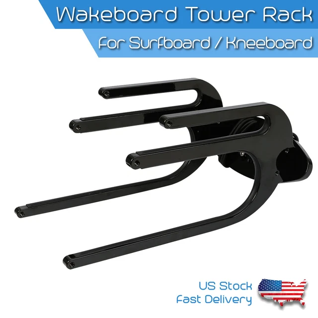 BOAT WAKEBOARD TOWER Rack Aluminum Surfboard Kneeboard Water Ski Board
