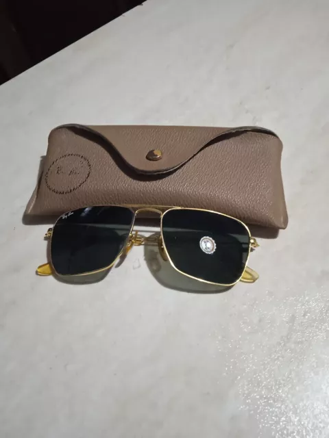 Occhiali Da Sole  Anni 80 Rayban Baush & Lomb Usa Vintage 52 - 16