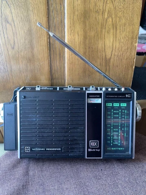 worldboy RF--858Ｄ nationalPanasonic National RF-858D World Boy GX FM AM SW Panasonic Working