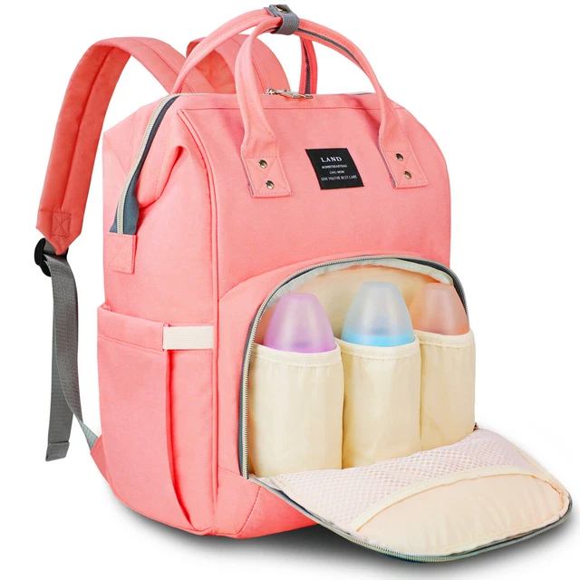Mummy Maternity Nappy Diaper Bag Large Capacity Baby Travel Backpack Handbag 2