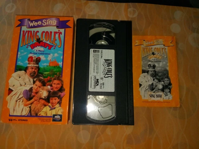 WEE SING - King Cole's Party (VHS) Songbook IS INCLUDED! (OR WEE SING - King Cole's Party (VHS) Songbook IS INCLUDED! (OR
