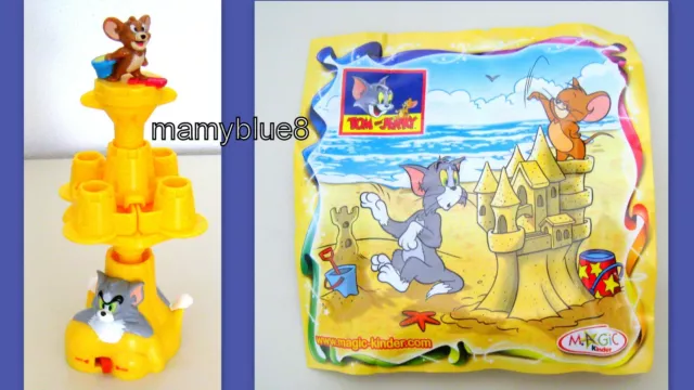 *Kinder Maxi Pasqua  - Tom & Jerry  Nv-3-14 + Cartina Bpz
