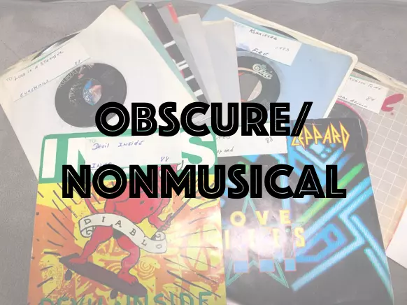 Obscure 45s -Obscure Content - VG- to EX - Flat $4 Shipping - Obs2