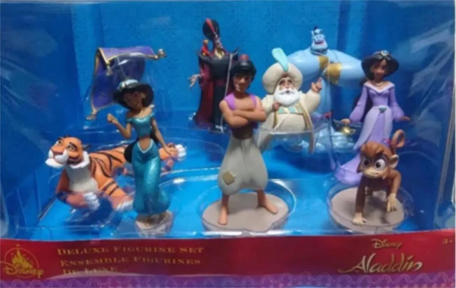 DISCONTINUED MODEL DISNEY Store Aladdin Figure Set £105.07 - PicClick UK