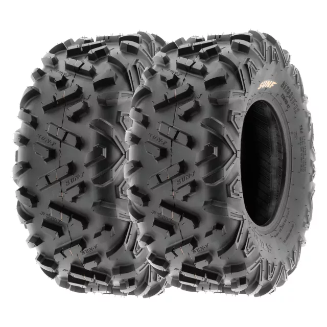 【2】SunF 22x10-10 ATV UTV Tires 22x10x10 Tubeless 6 Ply for 10 Rims - A051