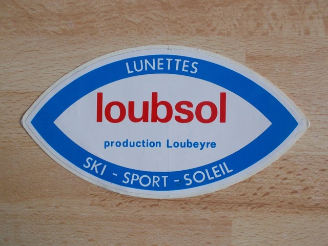 3 autocollants ancien lunettes de soleil casque ski CÉBÉ