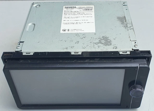 TOYOTA FUJITSU TEN 08545-00V51 NSZT-W62G DVD Head Unit £34.99