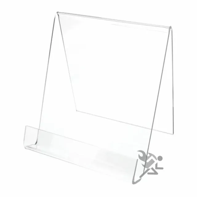 10 Clear 1-1/2 Display Stands Small Easels for displaying collectibles