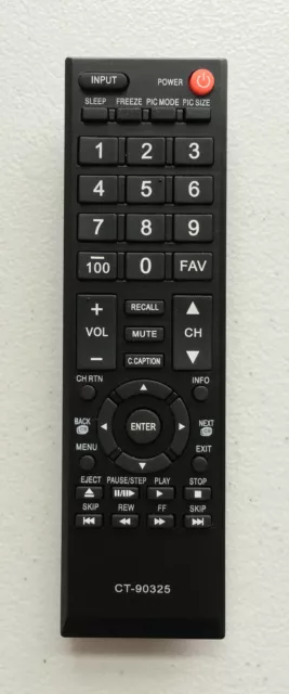 New TV Remote Control CT-90325 For Toshiba 50L2200U 37E20 22AV600 32C120U New TV Remote Control CT-90325 For Toshiba 50L2200U 37E20 22AV600 32C120U