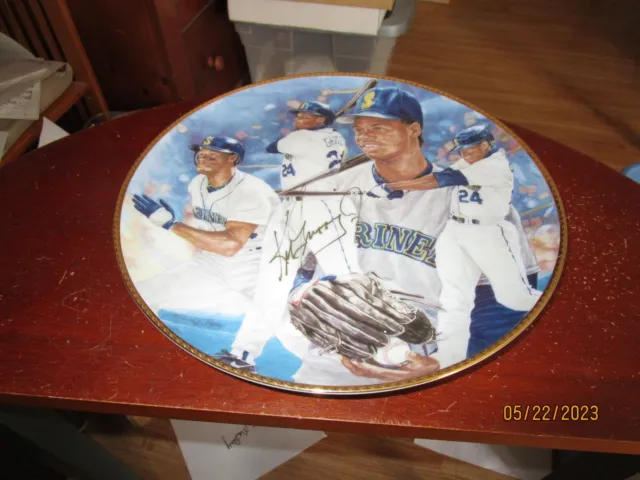 1992 Gartlan Ken Griffey Baseball Plate 10-1/4" 989/1989