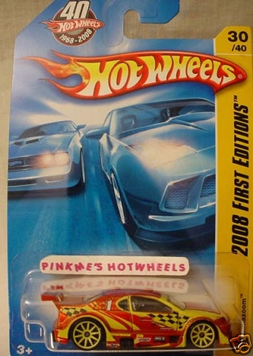 2008 i 40th #30 FE Hot Wheels AMAZOOM ✿ variant orange; 2 grille ✿First Editions 2008 i 40th #30 FE Hot Wheels AMAZOOM ✿ variant orange; 2 grille ✿First Editions