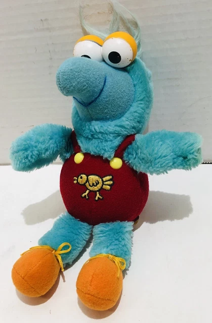 Vintage Dakin 1988 Henson Associates Muppet Babies Gonzo 8" Plush