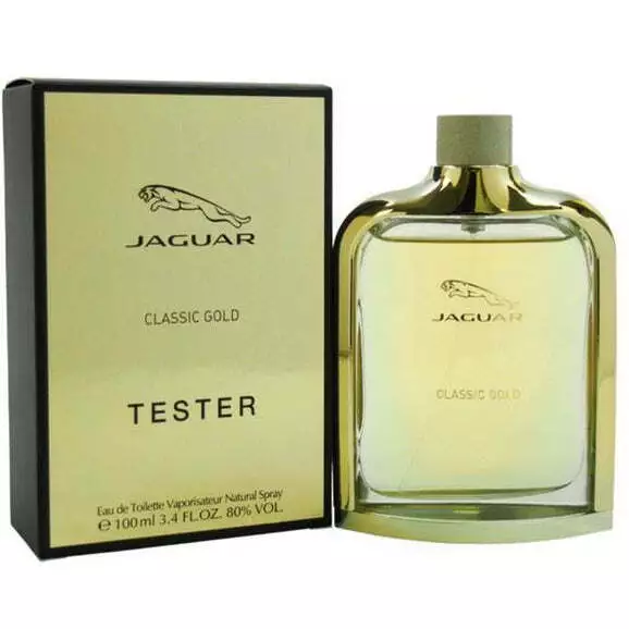 Jaguar Classic Gold by Jaguar Cologne 3.4 / 3.3 oz Men edt NEW Tester