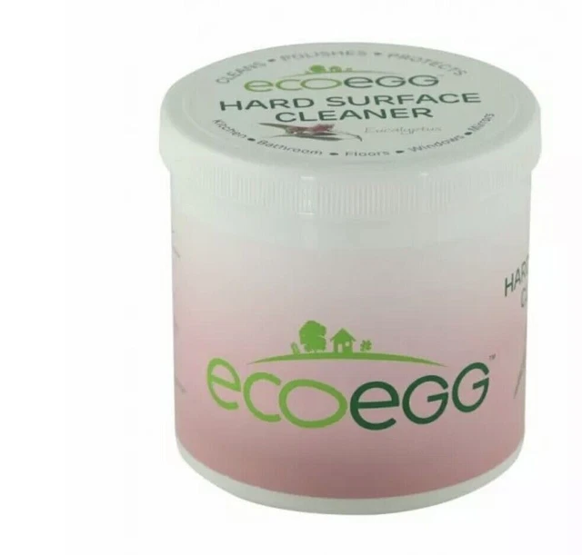 ECOEGG HARD SURFACE Cleaner 1kg, EUCALYPTUS Eco Egg Big Tub £9.95