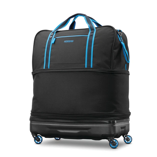 20" Rolling Wheeled Tote Duffle Bag Carry On Luggage expandable Travel Suitcase 3
