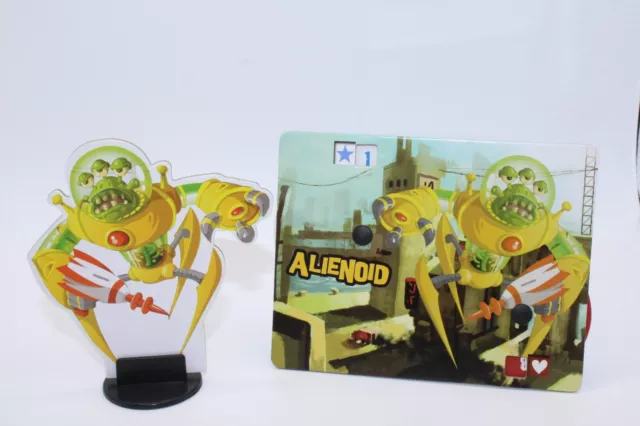 KING OF TOKYO Replacement ALIENOID Monster Board & Cardboard Figure & Stand