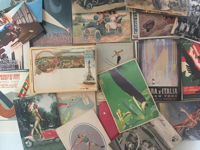 FRANCIA NIZZA: Lotto di 13 Cartoline D'Epoca animate - primi anni novecento - Euro Filatelia