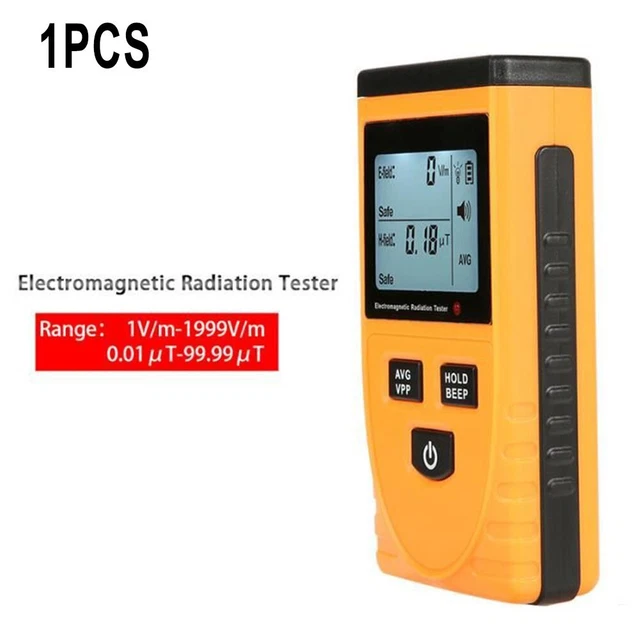Rilevatore di raggi contatore di prova plastica digitale EMF elettromagnetico GM3120