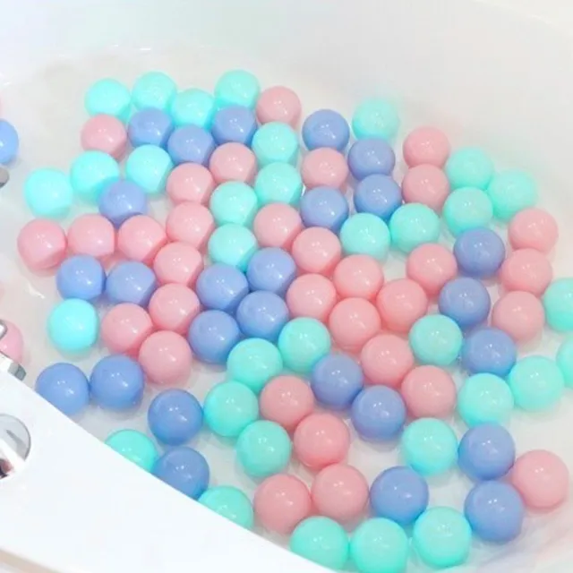 100pcs Pit Balls Funny Crush Proof No Sharp Edges Baby Toddler Pit Balls Plastic