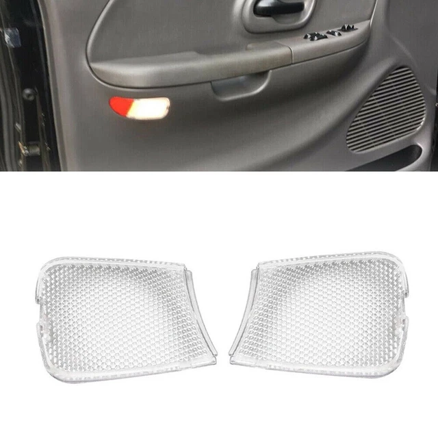 Lampade luminose interne interne trasparenti durevoli per porte anteriori Ford F150 F250