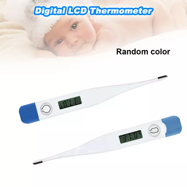 Digital LCD Thermometer Medical Baby & Adult Safe Body Mouth Temperature New AU