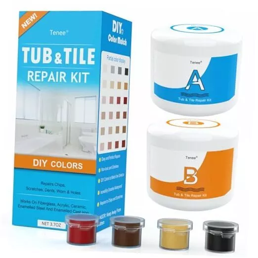 Granite Repair Kit & Marble Repair Kit(Color Match), Tub Repair Kit & DIY