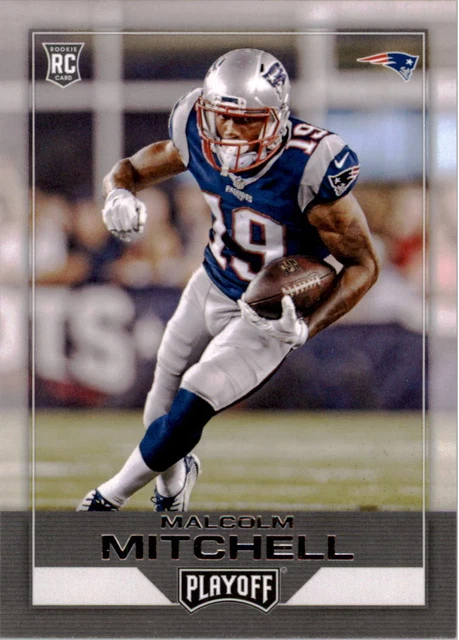 CARTE DE FOOTBALL des séries éliminatoires 2016 #264 Malcolm Mitchell ...