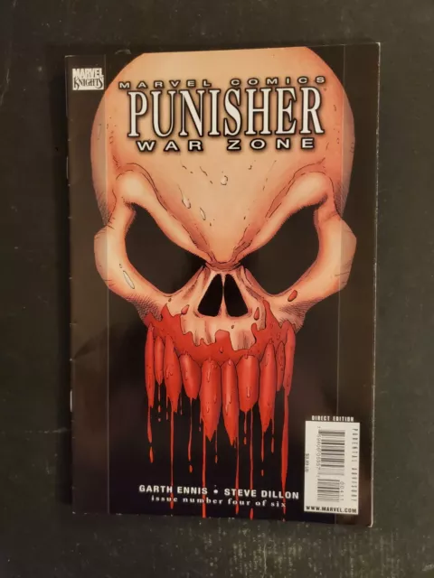 The Punisher War Zone #4 (February 2009,  Marvel) The Resurrection Of Ma Gnucci